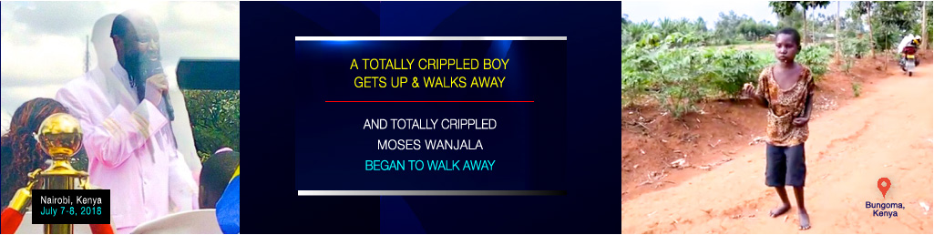 Sept 16 Healings Moses Wanjala Walking Away